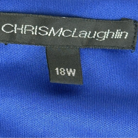 NWOT Chris McLaughlin Crochet Bell Sleeve Midi Dress Size 18W‎ Party Cocktail - Picture 10 of 11